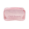 soft pleat vanity case / wide open travel makeup bag #2