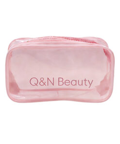 soft pleat vanity case / wide open travel makeup bag #2