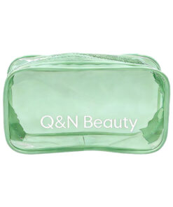 soft pleat vanity case / wide open travel makeup bag #2