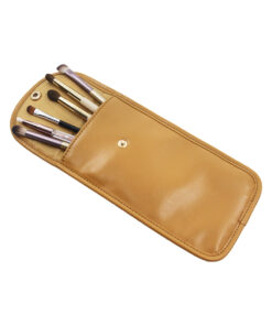 lychee texture cylindrical makeup case / travel brush holder #2