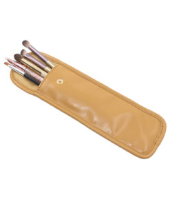 lychee texture cylindrical makeup case / travel brush holder #2