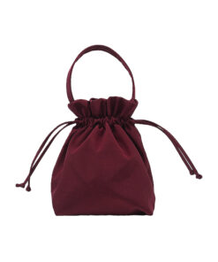 pebble grain drawstring bucket pouch / mini cosmetic & accessory organizer #2