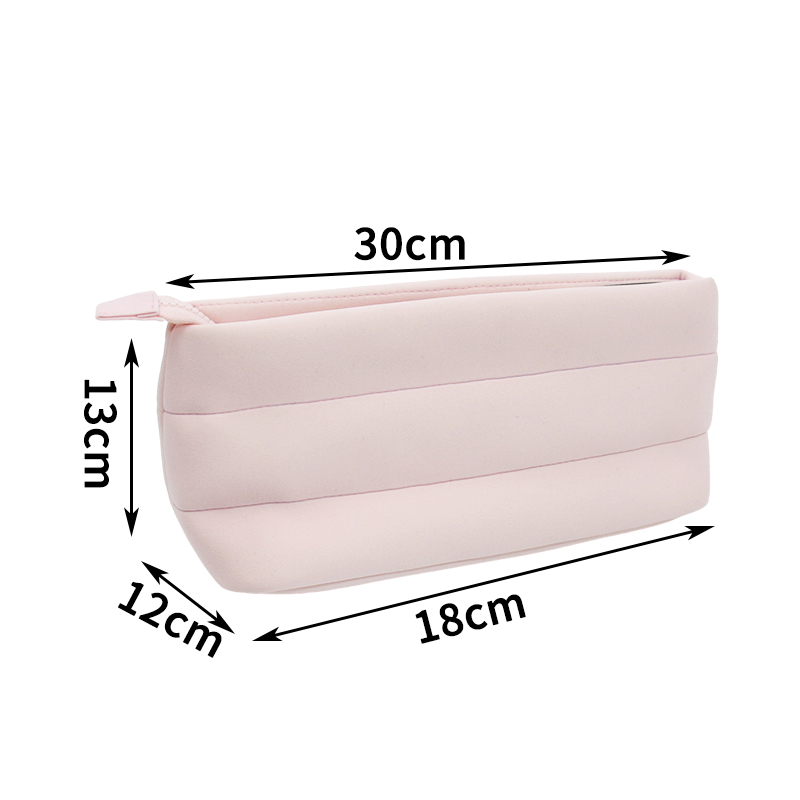 metallic clear travel cosmetic set / 3 piece organizer pouch kit #2