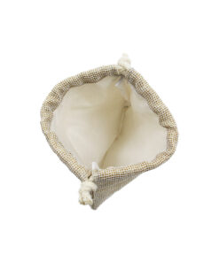 soft pu drawstring pouch / large capacity travel organizer bag #2