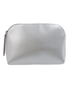 puffer quilted makeup pouch / shiny nylon toiletry bag #2