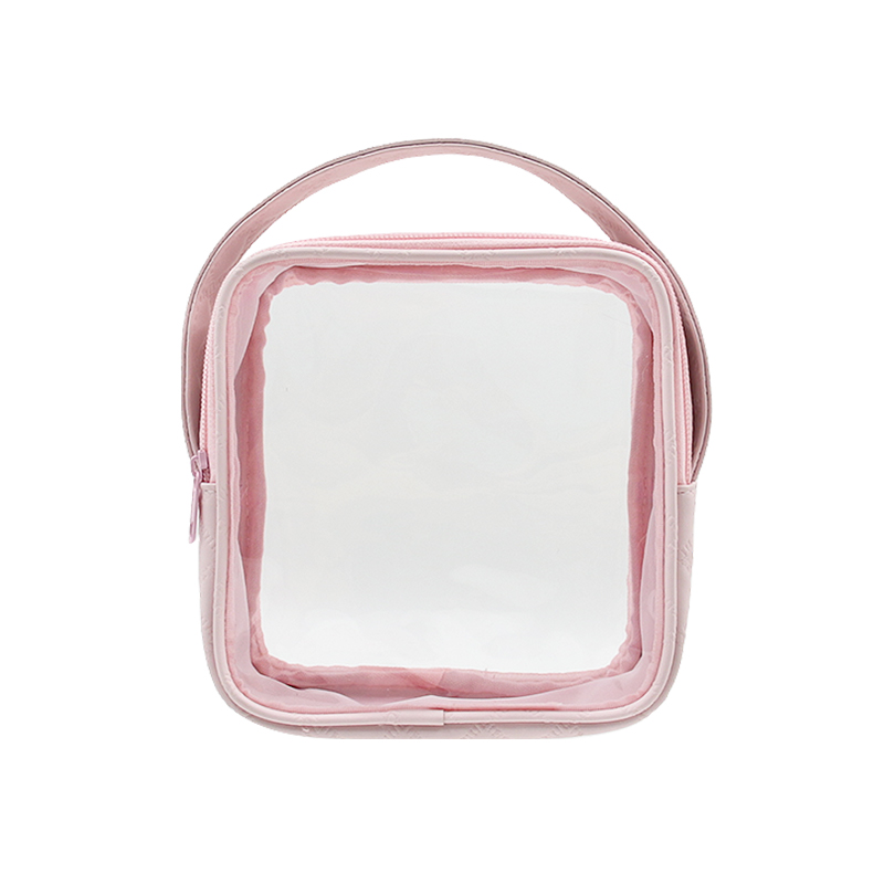 clear pvc toiletry pouch / transparent travel cosmetic & liquid bag #2