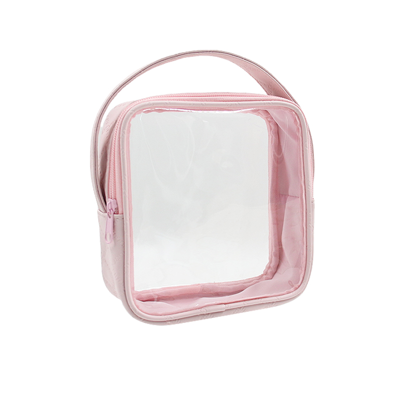 clear pvc toiletry pouch / transparent travel cosmetic & liquid bag #2
