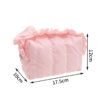 puffer handle pouch / quilted travel makeup & toiletry bag #2