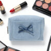 quilted mini square pouch / compact makeup & essentials zip case #2