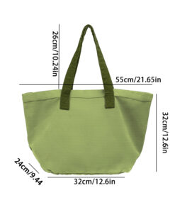 clear pvc beach tote / transparent shopping & travel carry bag #2