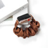 satin scrunchie watch band / apple watch replacement strap