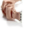 satin scrunchie watch band / apple watch replacement strap