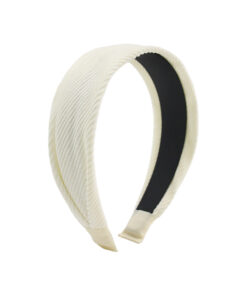 satin twist rose claw clip / fabric flower hair clamp #2