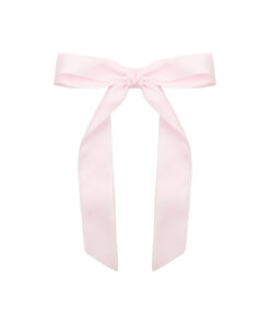 satin bow claw clip / oversized ribbon hair clamp #2