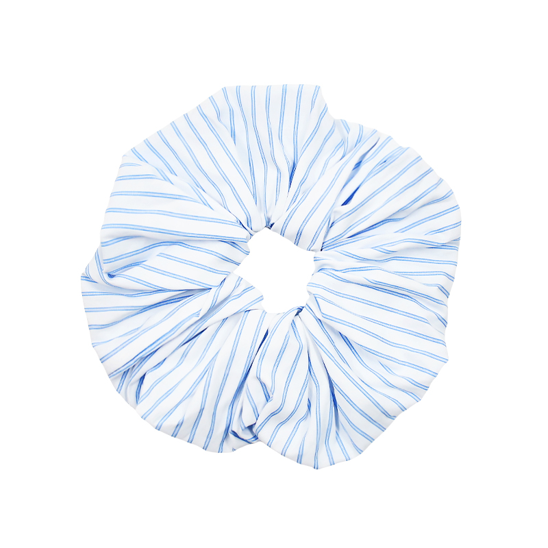 satin square scrunchie / elegant square hair scarf for effortless styling #2