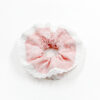 candy stripe polycotton scrunchie / preppy striped hair tie for effortless styling #2