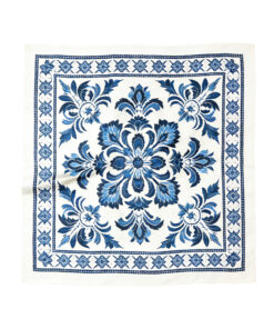 double layer embroidered lace scrunchie / delicate gingham hair tie for sweet styling #2