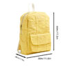 quilted mini backpack / lightweight everyday school & travel bag