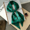 gingham skinny scarf / bow tie bag & hair scarf