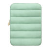 quilted puffer laptop sleeve / tablet protective bag
