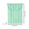quilted puffer laptop sleeve / tablet protective bag #2