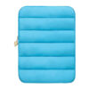 quilted puffer laptop sleeve / tablet protective bag