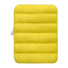 quilted puffer laptop sleeve / tablet protective bag