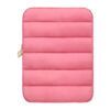quilted puffer laptop sleeve / tablet protective bag