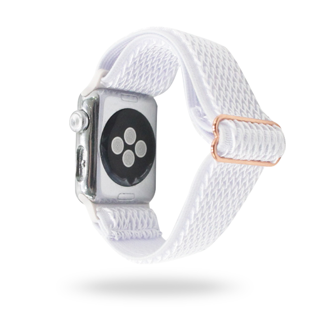 adjustable braided nylon watch band / apple watch replacement strap