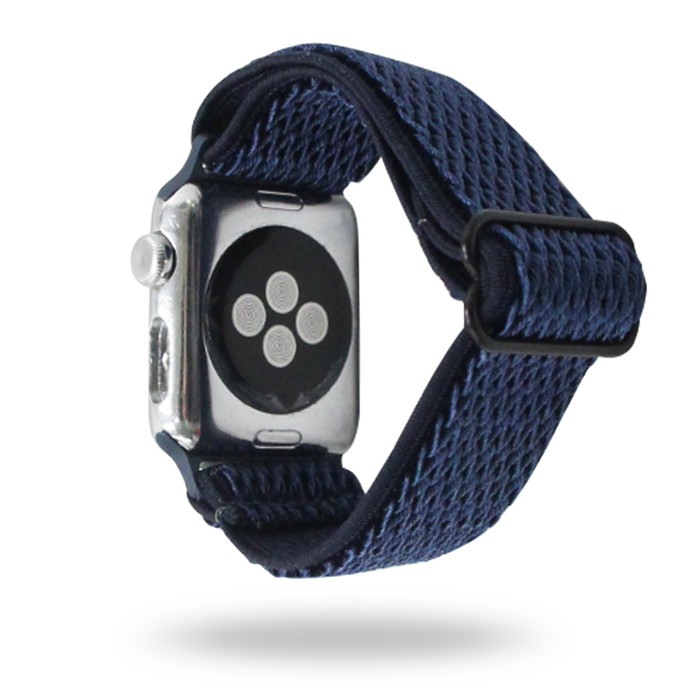 adjustable braided nylon watch band / apple watch replacement strap