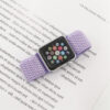 adjustable braided nylon watch band / apple watch replacement strap