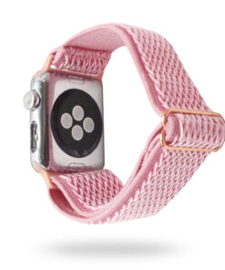 adjustable braided nylon watch band / apple watch replacement strap