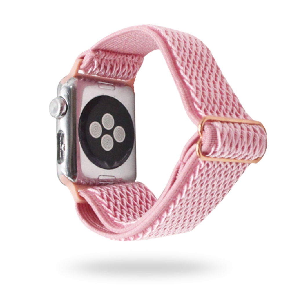 adjustable braided nylon watch band / apple watch replacement strap