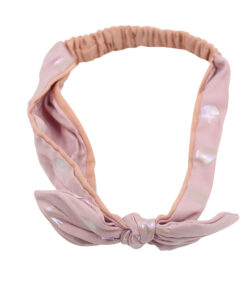 polka dot padded headband / satin fabric hair hoop #2