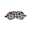 blush pink satin sleep eye mask / soft silk like travel & nighttime eye cover (3 pack) #2