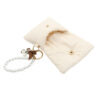 mini quilted key pouch / puffy handheld coin & key bag #2