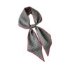 gingham skinny scarf / bow tie bag & hair scarf