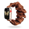 satin scrunchie watch band / apple watch replacement strap