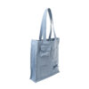 denim multi pocket tote bag / everyday shoulder bag