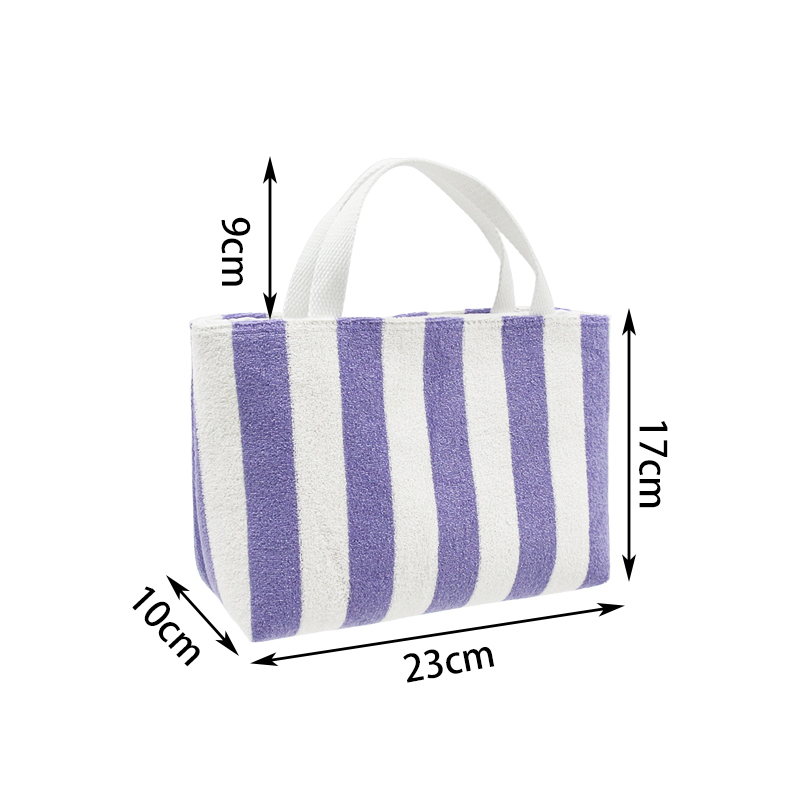 denim multi pocket tote bag / everyday shoulder bag #2