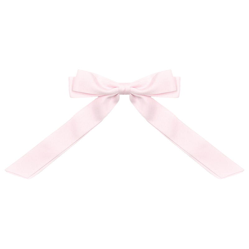 satin bow claw clip / oversized ribbon hair clamp #2