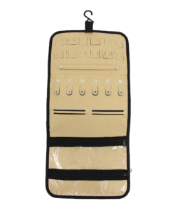 foldable multi compartment tool organizer / professional brush & accessory roll bag #2