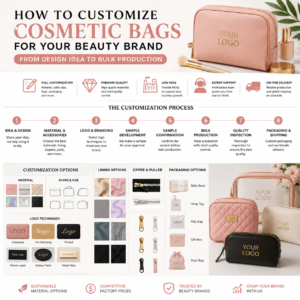 custom cosmetic bags for beauty brands