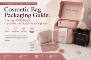 Cosmetic Bag Packaging Guide | Polybags, Belly Bands & Gift Boxes