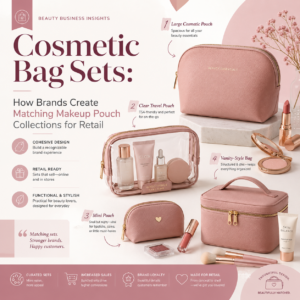 Cosmetic Bag Sets Guide | Matching Makeup Pouch Collections for Retail