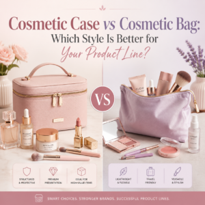 Cosmetic Case vs Cosmetic Bag | Which Style Is Better for Your Product Line?