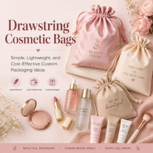 Drawstring Cosmetic Bags