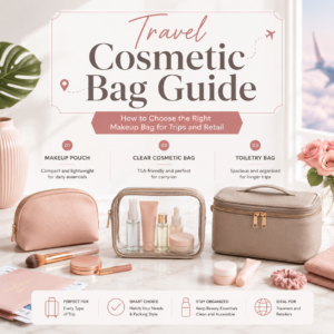 Travel Cosmetic Bag Guide | Choose the Right Makeup Bag for Trips Meta