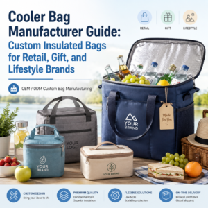 Cooler Bag Manufacturer Guide | Custom Insulated Bags for Brands