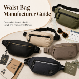 Waist Bag Manufacturer Guide | Custom Belt Bags for Fashion & Travel